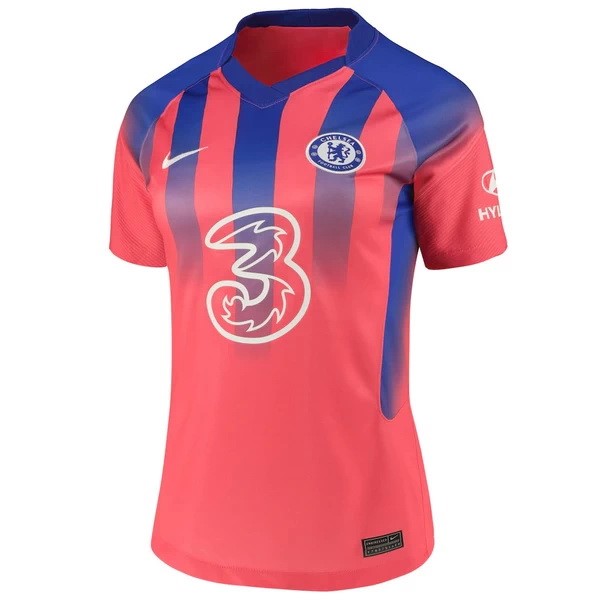 Camiseta Chelsea Tercera Equipación Mujer 2020-2021 Naranja